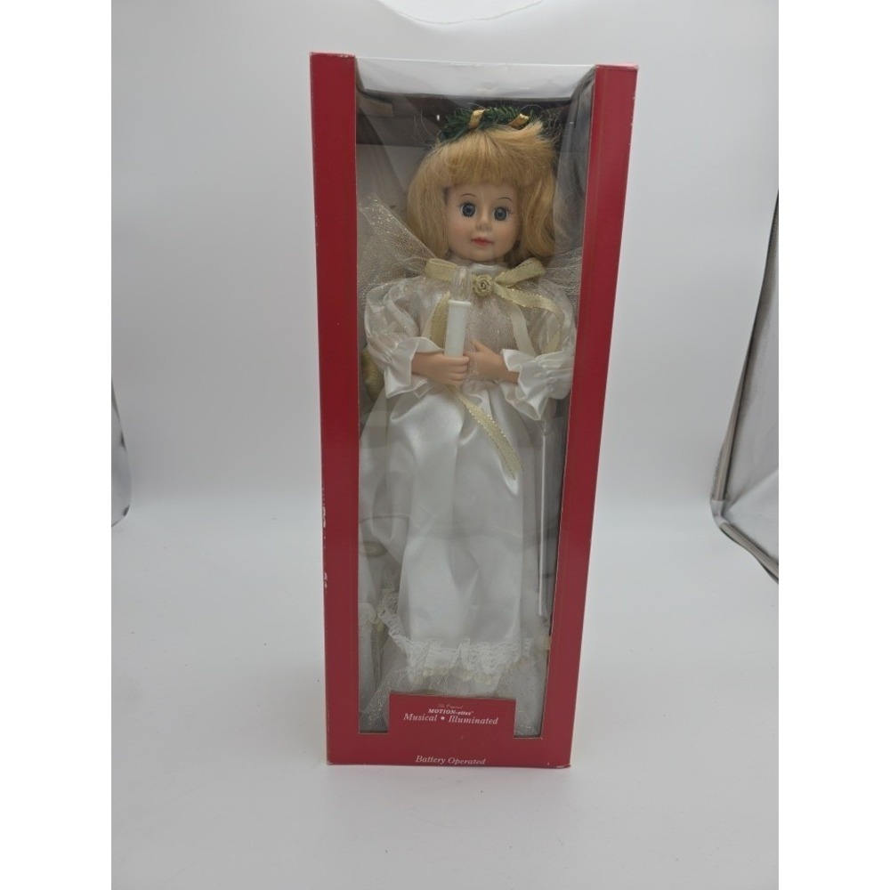 Vintage NIB Motion-ettes 18 inch Animated Figure Doll Musical Illuminated